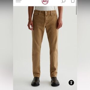 Adriano Goldschmid AG Men’s Everett Slim Straightt Corduroy Jeans Sz 28x34